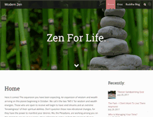 Tablet Screenshot of modernzen.org